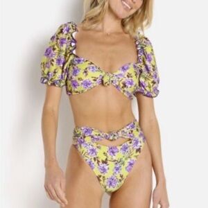 Beach Riot Robyn Lime Gardinians bikini